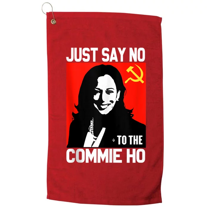 Just Say No To The Commie Ho Kamala Platinum Collection Golf Towel