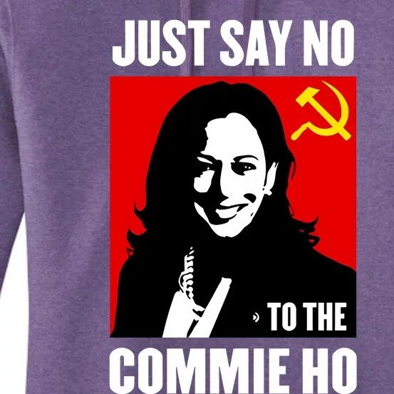 Just Say No To The Commie Ho Women's Pullover Hoodie