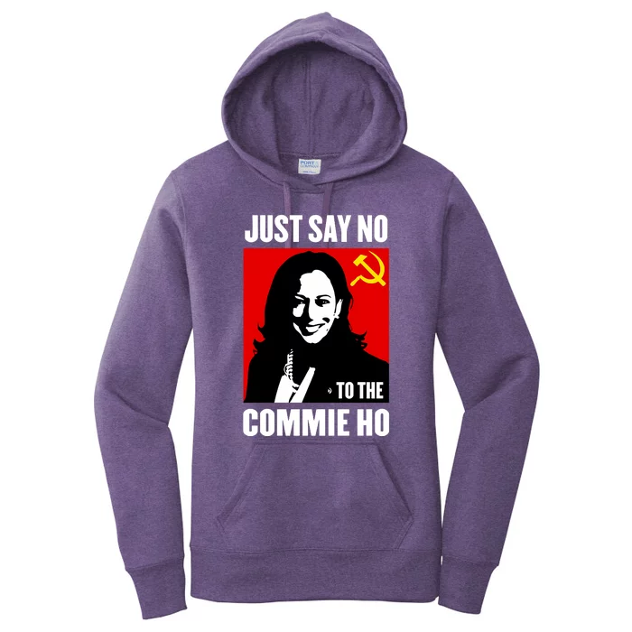 Just Say No To The Commie Ho Women's Pullover Hoodie