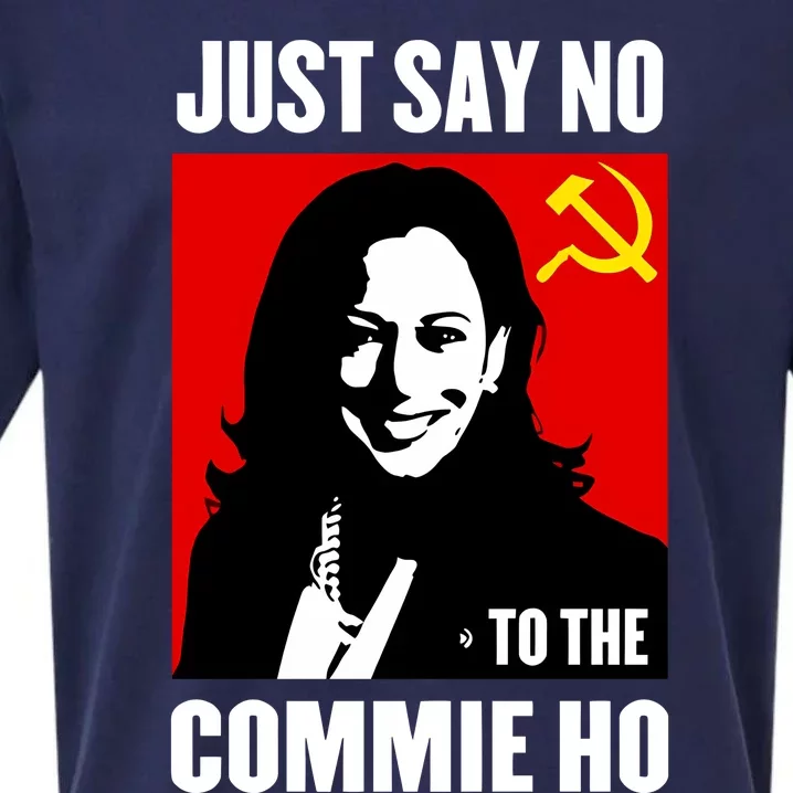 Just Say No To The Commie Ho Sueded Cloud Jersey T-Shirt