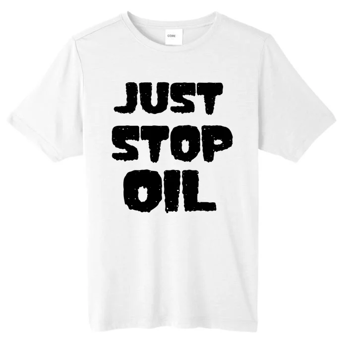 Just Stop Oil ChromaSoft Performance T-Shirt