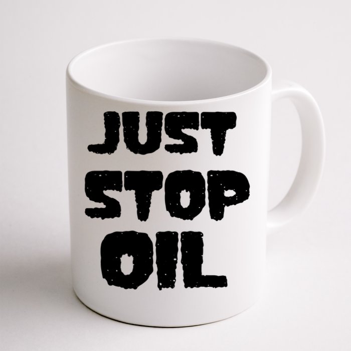 Just Stop Oil Front & Back Coffee Mug