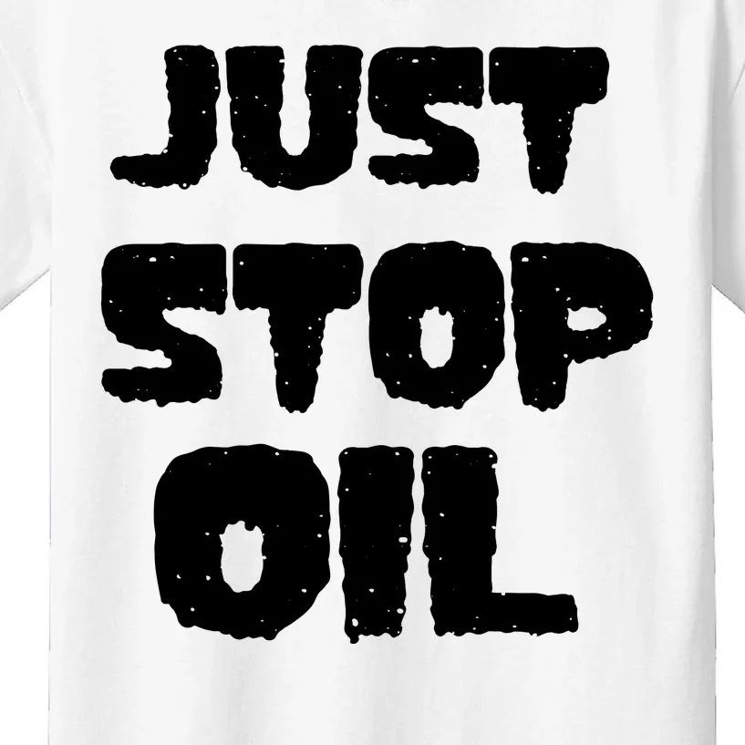 Just Stop Oil Kids T-Shirt