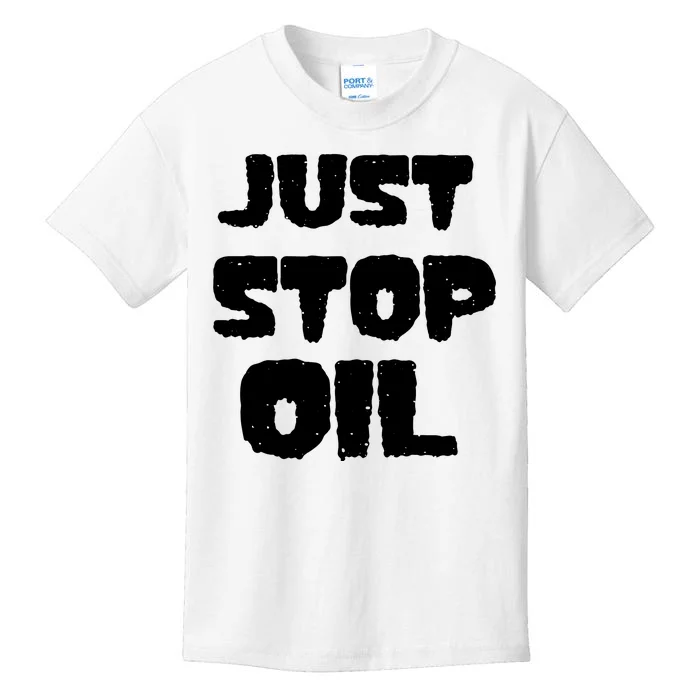 Just Stop Oil Kids T-Shirt