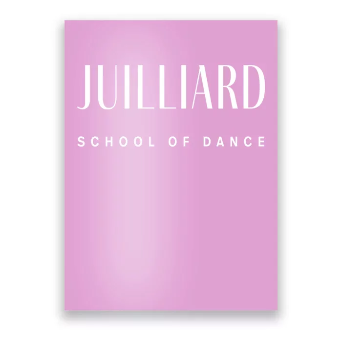 Juilliard School Of Dance Art Deco Style College Poster