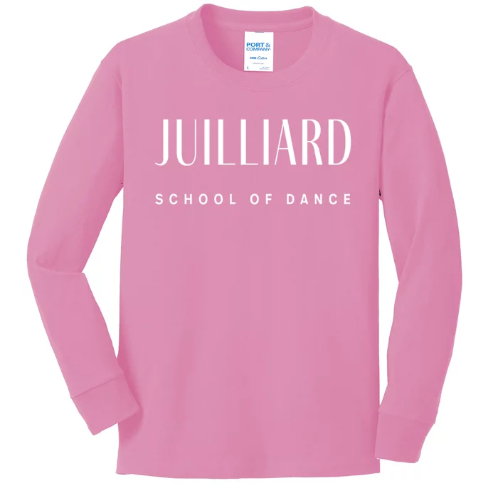 Juilliard School Of Dance Art Deco Style College Kids Long Sleeve Shirt