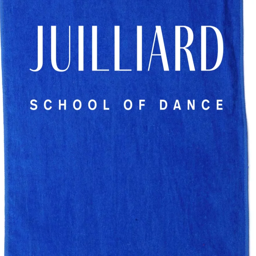 Juilliard School Of Dance Art Deco Style College Platinum Collection Golf Towel