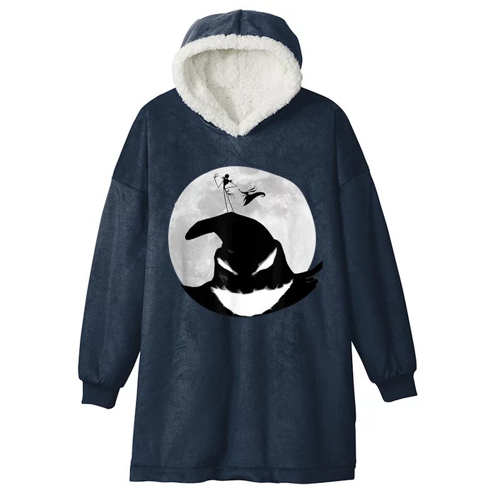 Jack Skellington Oogie Boogie Moon Hooded Wearable Blanket