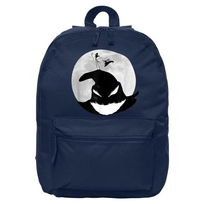 Jack Skellington Oogie Boogie Moon 16 in Basic Backpack