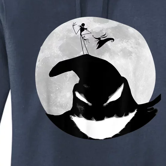 Jack Skellington Oogie Boogie Moon Women's Pullover Hoodie