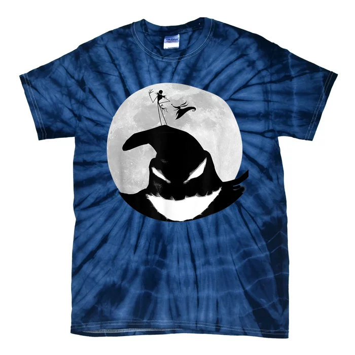 Jack Skellington Oogie Boogie Moon Tie-Dye T-Shirt