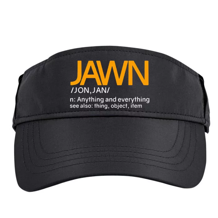 Jawn Slang Philadelphia P.H.I.L.L.Y Adult Drive Performance Visor