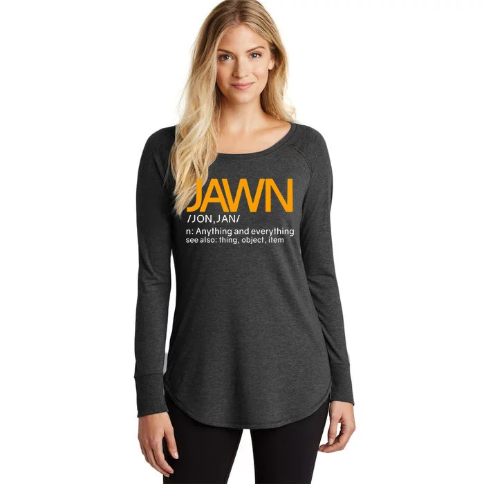 Jawn Slang Philadelphia P.H.I.L.L.Y Women's Perfect Tri Tunic Long Sleeve Shirt