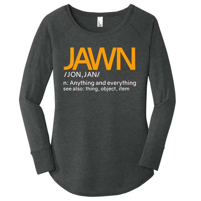 Jawn Slang Philadelphia P.H.I.L.L.Y Women's Perfect Tri Tunic Long Sleeve Shirt