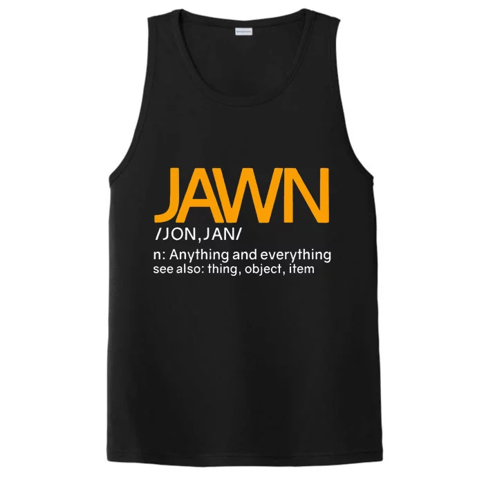 Jawn Slang Philadelphia P.H.I.L.L.Y Performance Tank