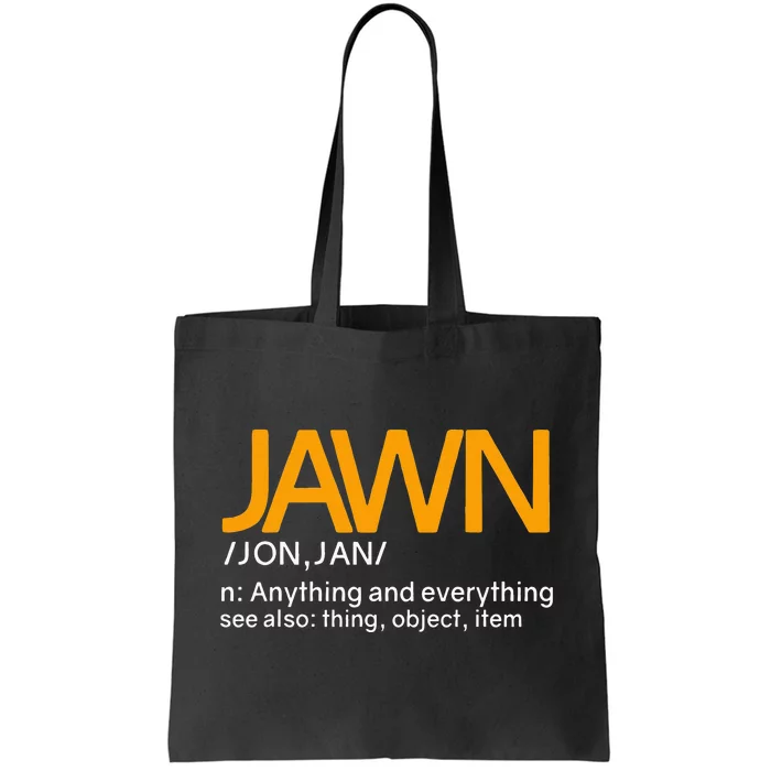 Jawn Slang Philadelphia Tote Bag