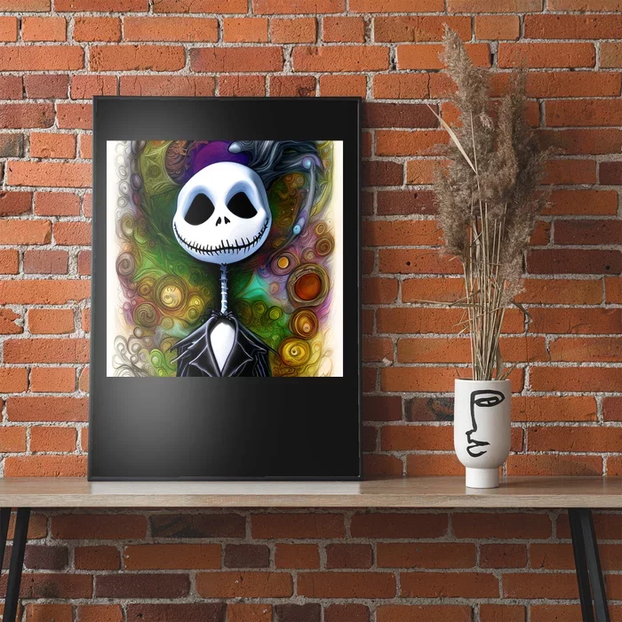 Jack Skellington Portrait Christmas Poster