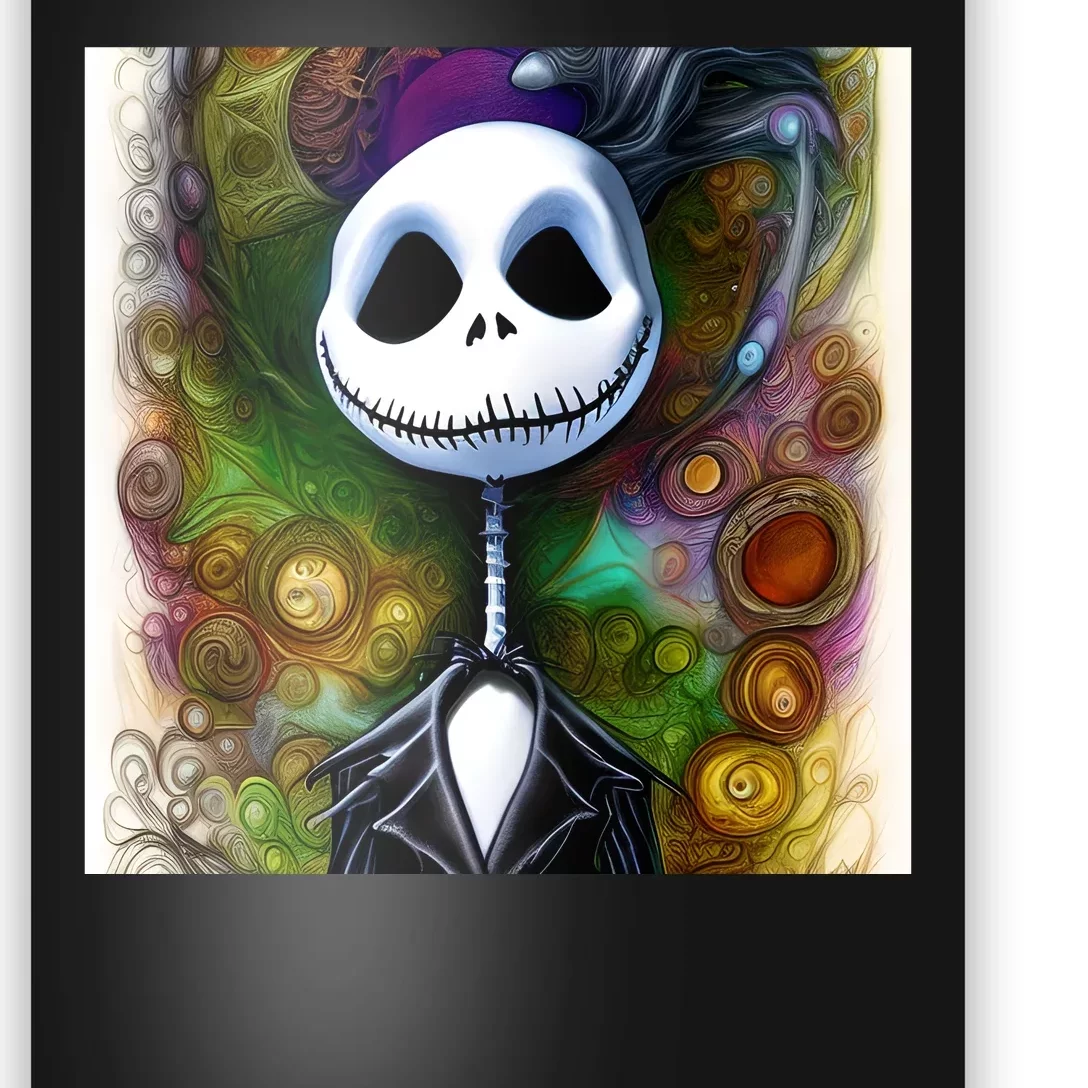 Jack Skellington Portrait Christmas Poster