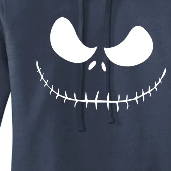 Jack Skellington Pumpkin Women's Pullover Hoodie