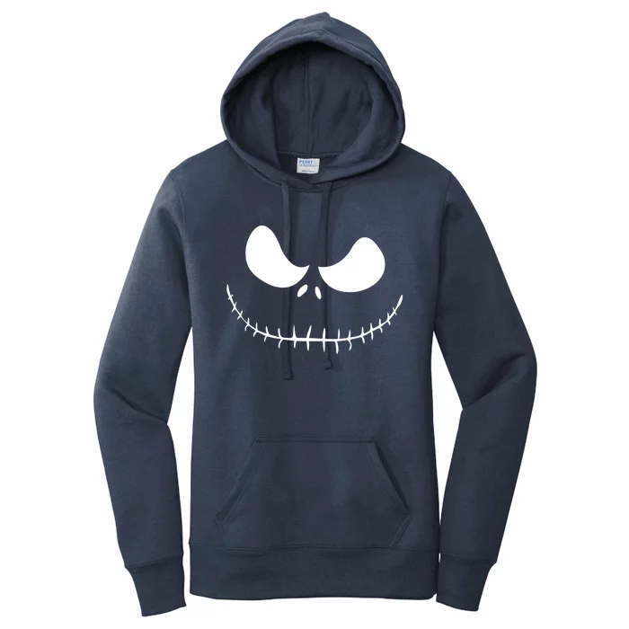 Jack Skellington Pumpkin Women's Pullover Hoodie