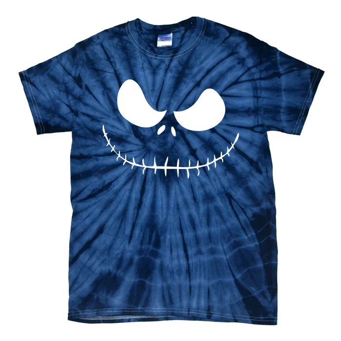 Jack Skellington Pumpkin Tie-Dye T-Shirt