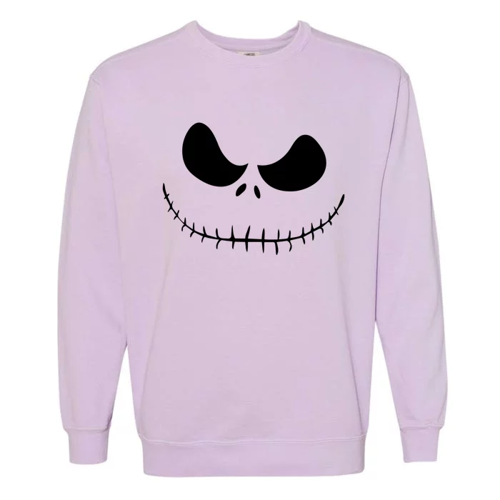 Jack Skellington Pumpkin Garment-Dyed Sweatshirt