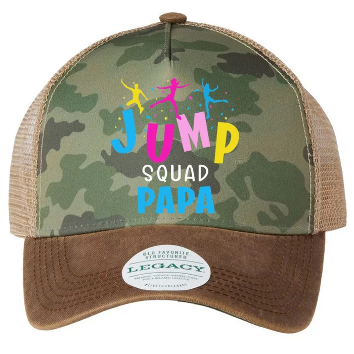 Jump Squad Papa Trampoline Party Matching Birthday Legacy Tie Dye Trucker Hat