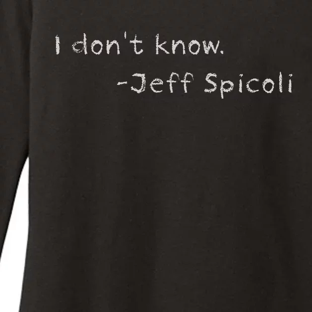 Jeff Spicoli Quote On Chalkboard For Other Classes To See Womens CVC Long Sleeve Shirt