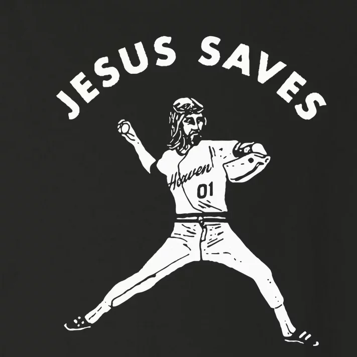 Jesus Saves Religious Christian Faith Baseball Toddler Long Sleeve Shirt