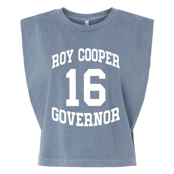 Josh Stein Roy Cooper Governor 16 Garment-Dyed Women's Muscle Tee