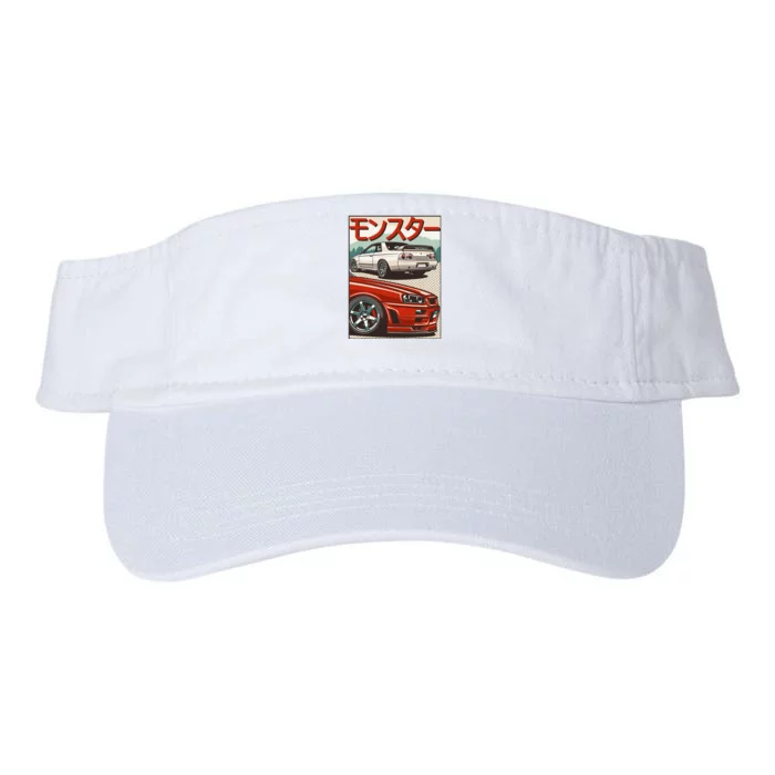 Jdm Skyline R32 Car Tuning Japan Rising Sun Drift Valucap Bio-Washed Visor