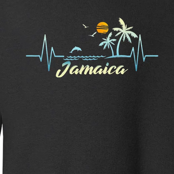 Jamaican Souvenir Spring Break Jamaica Toddler Sweatshirt