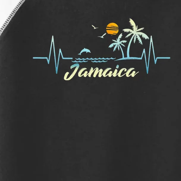 Jamaican Souvenir Spring Break Jamaica Toddler Fine Jersey T-Shirt