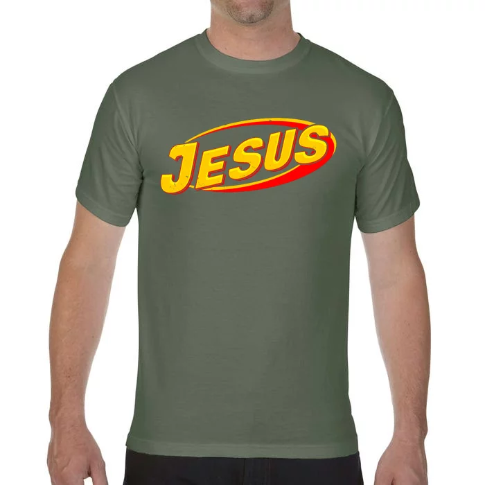 Jesus Sports Style Logo Comfort Colors T-Shirt