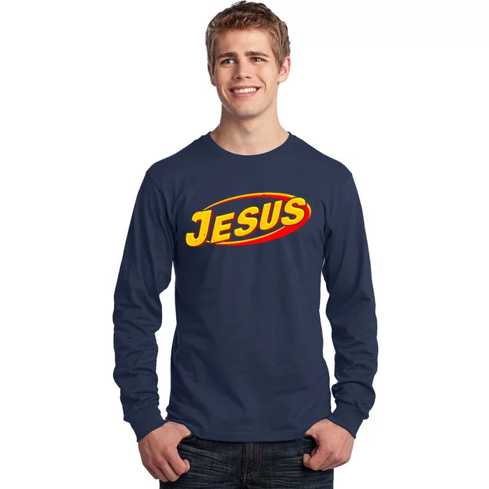 Jesus Sports Style Logo Tall Long Sleeve T-Shirt