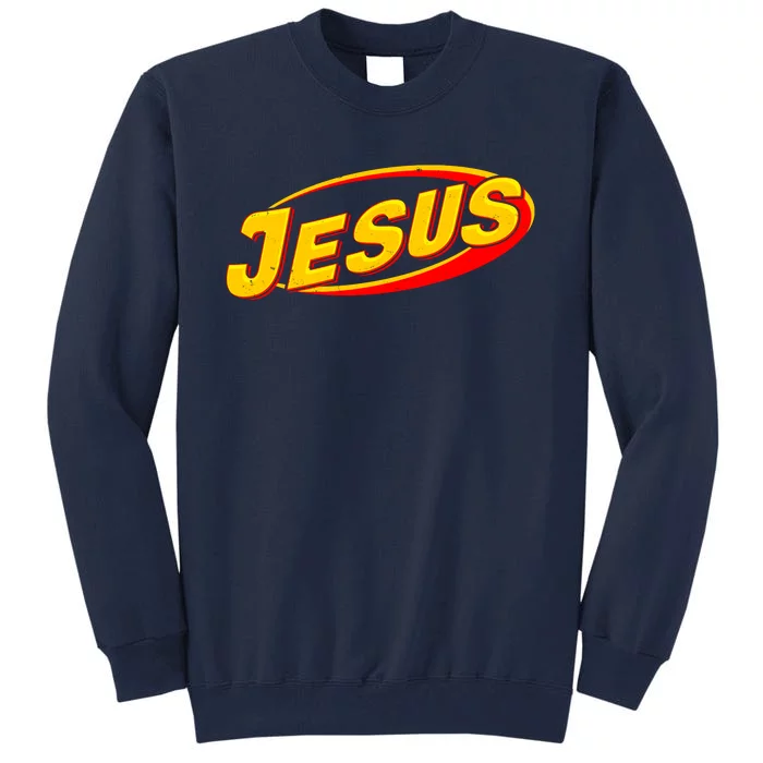 Jesus Sports Style Logo Tall Sweatshirt