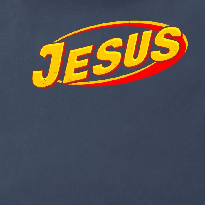 Jesus Sports Style Logo Zip Tote Bag