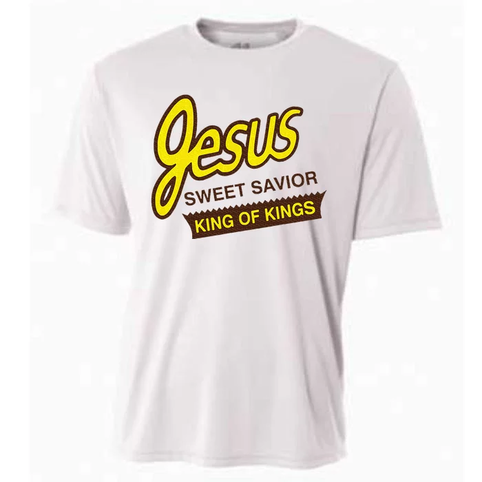 Jesus Sweet Savior King Of Kings Christian Faith Apparel Cooling Performance Crew T-Shirt