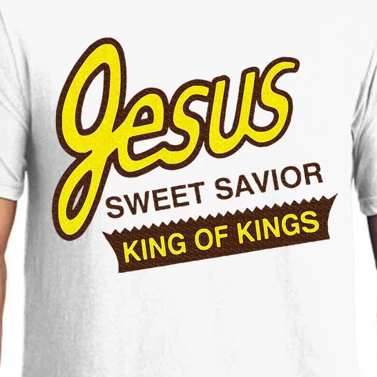 Jesus Sweet Savior King Of Kings Christian Faith Apparel Pajama Set