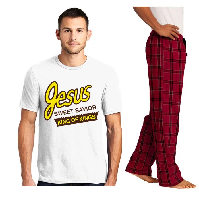 Jesus Sweet Savior King Of Kings Christian Faith Apparel Pajama Set