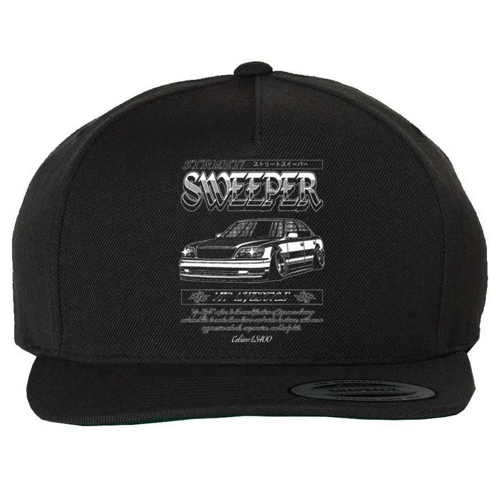 Jdm Street Sweeper Ls400 Vip Wool Snapback Cap