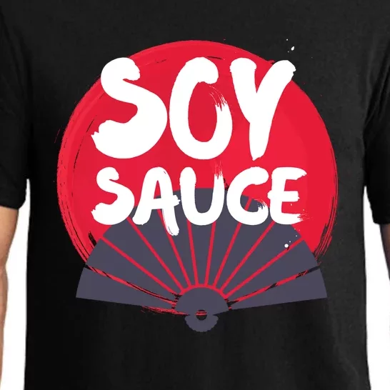 Japanese Soy Sauce Funny Gift For Sushi Lovers Pajama Set