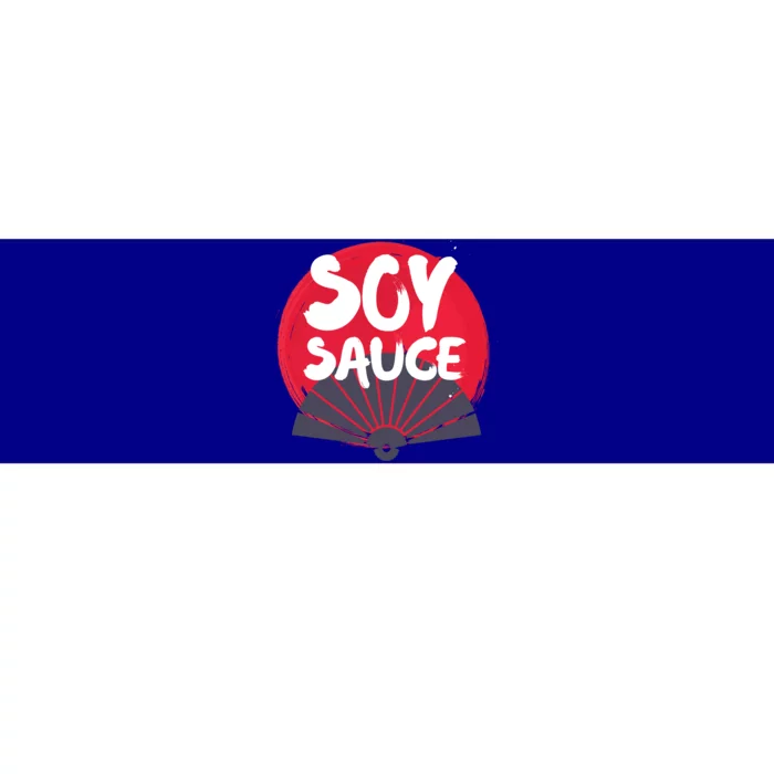 Japanese Soy Sauce Funny Gift For Sushi Lovers Bumper Sticker