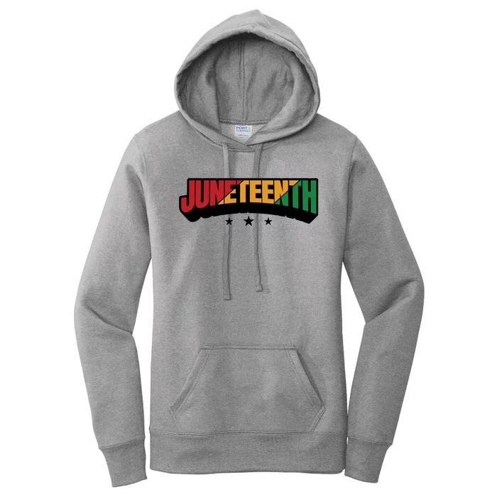 Juneteenth Sign Trendy Women's Pullover Hoodie