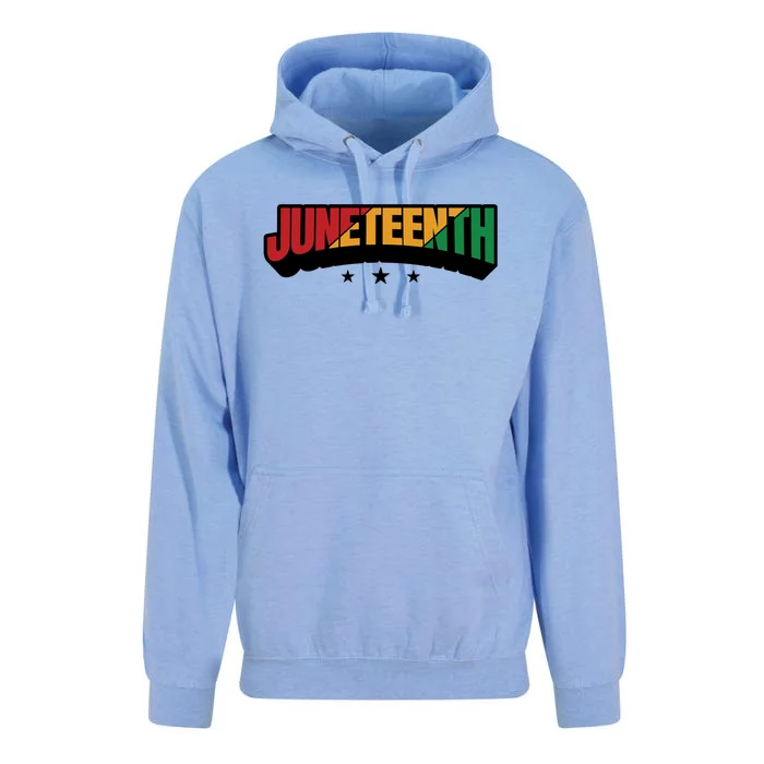 Juneteenth Sign Trendy Unisex Surf Hoodie