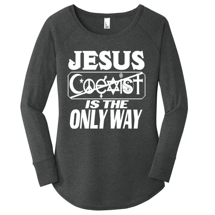 Jesus Saves The Easter's Day Gift Love Jesus Christ Women's Perfect Tri Tunic Long Sleeve Shirt