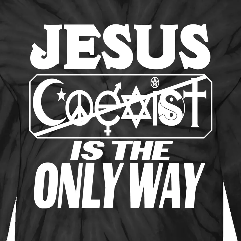 Jesus Saves The Easter's Day Gift Love Jesus Christ Tie-Dye Long Sleeve Shirt