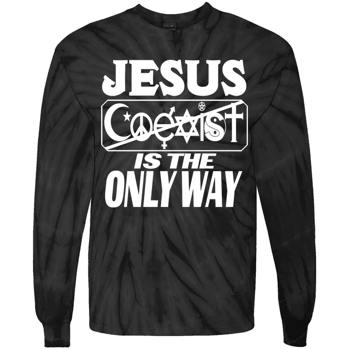 Jesus Saves The Easter's Day Gift Love Jesus Christ Tie-Dye Long Sleeve Shirt