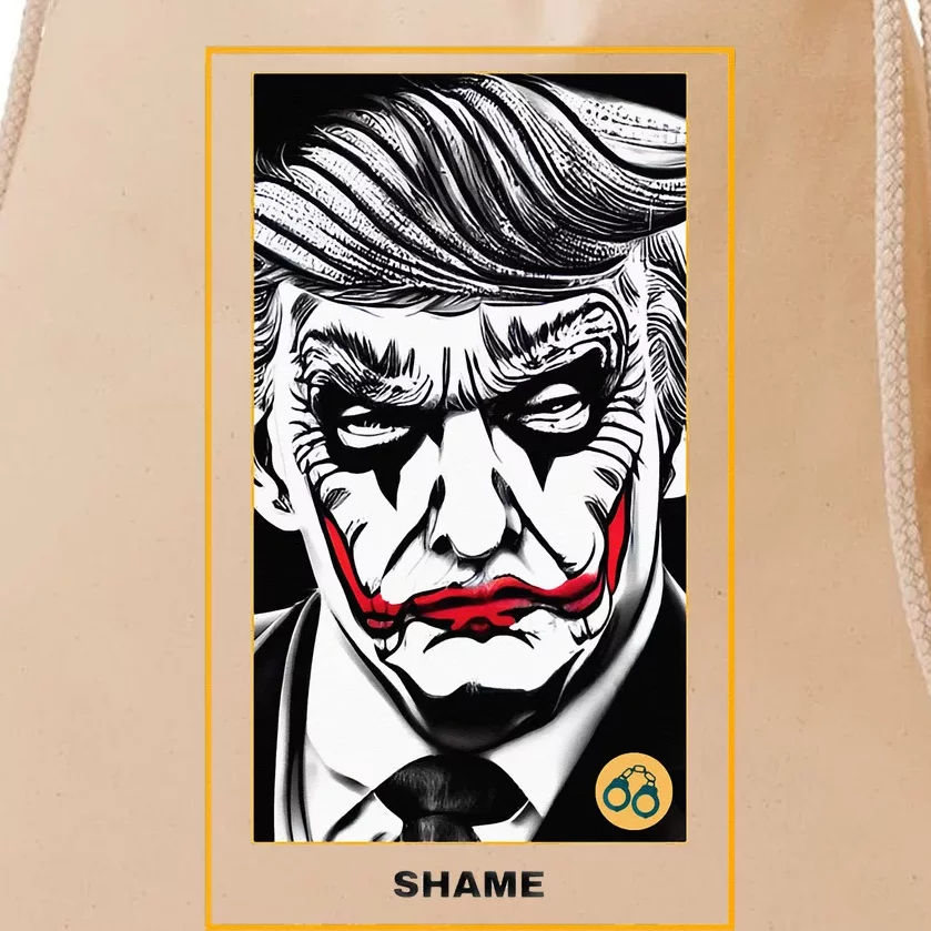 Joker Shame The Politician Essential . Drawstring Bag