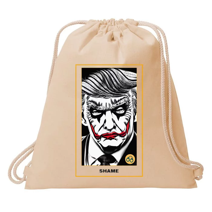 Joker Shame The Politician Essential . Drawstring Bag